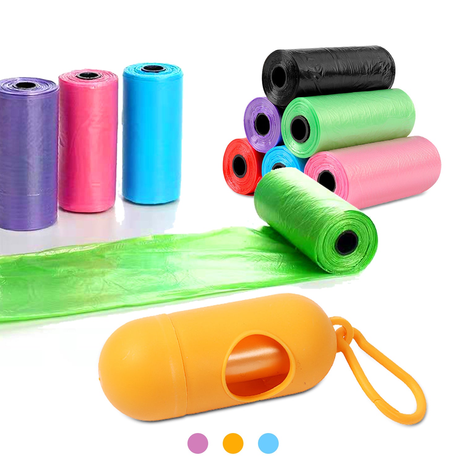 10 Rolls 150 Count Dog Waste Bags Disposable