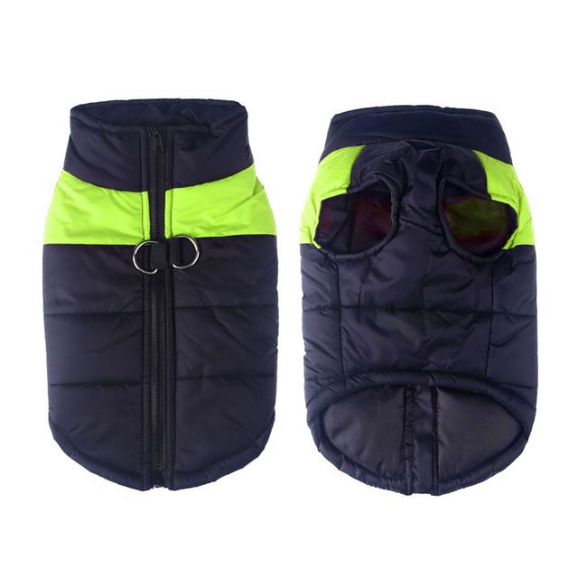Windproof Dog Winter Coat Waterproof Dog Jacket Warm Dog Vest Cold Weather Pet Apparel for Small Medium Large Dogs