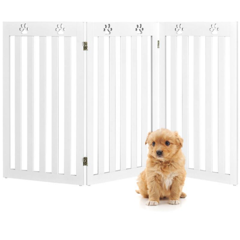 Pet Gate Dog Gate with 360° Flexible Hinge
