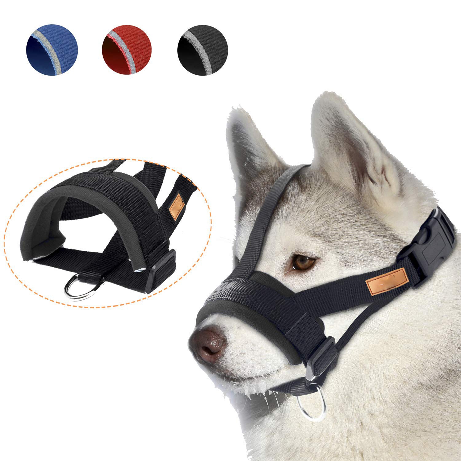 Anti-Bite And Anti-Barking Pet Muzzle With Adjustable Dog Muzzle