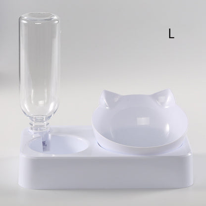 Pet bowl to protect cervical vertebrae pet supplies