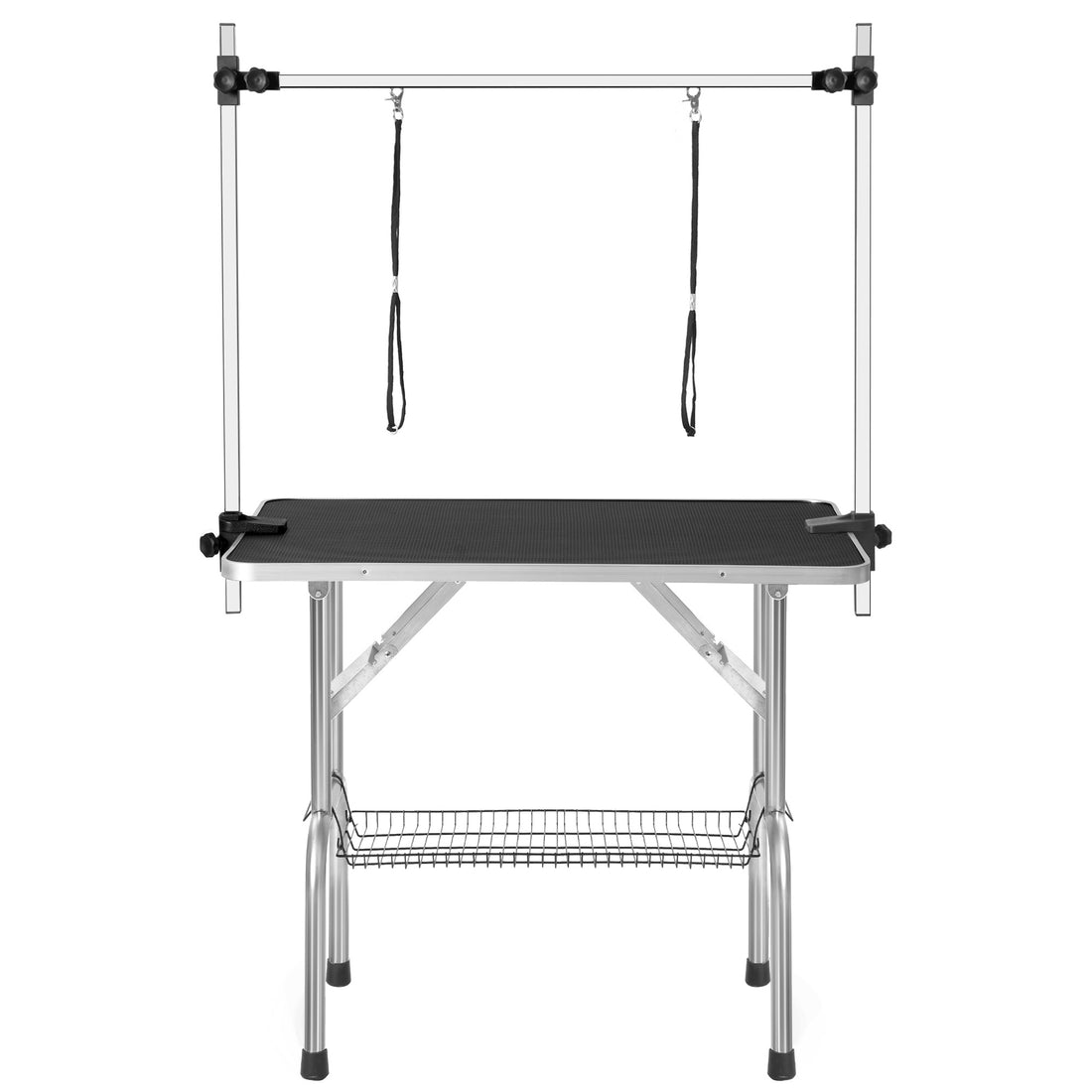 Professional Dog Pet Grooming Table Large Adjustable Heavy Duty Portable w/Arm &amp; Noose &amp; Mesh Tray