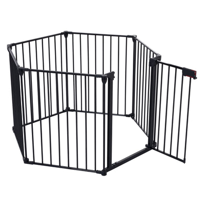 150&quot; Adjustable Safety Gate 6 Panels Play