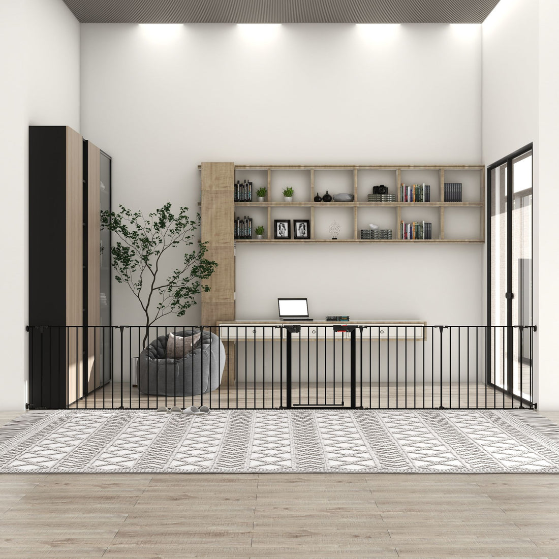 150&quot; Adjustable Safety Gate 6 Panels Play