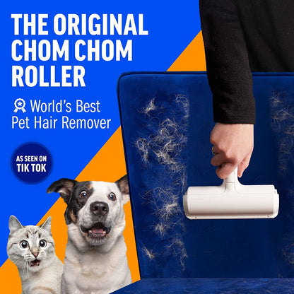 Pet Hair Remover - Reusable Cat and Dog Hair Remover for Furniture; Couch; Carpet; Car Seats and Bedding; pet grooming; Portable; Multi-Surface Lint Roller &amp; Animal Fur Removal Tool
