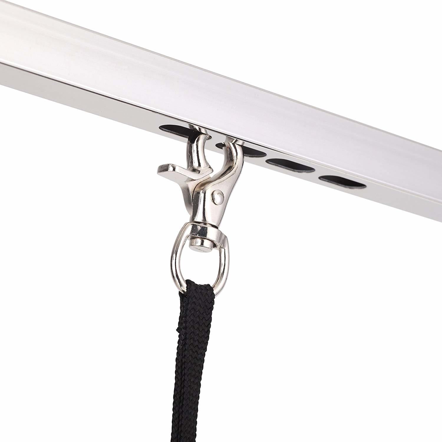 Professional Dog Pet Grooming Table Large Adjustable Heavy Duty Portable w/Arm &amp; Noose &amp; Mesh Tray
