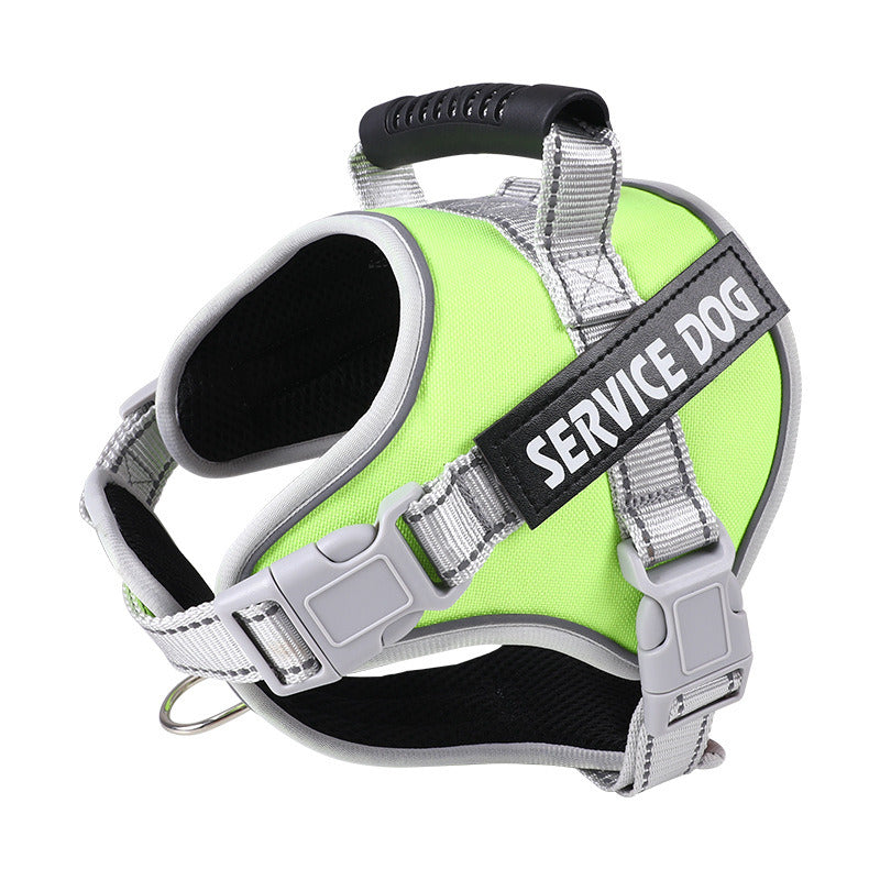 No Pull Service Dog Vest Harness For Dog &amp; Cat; Breathable Soft Dog Vest Harness For Outdoor Walking