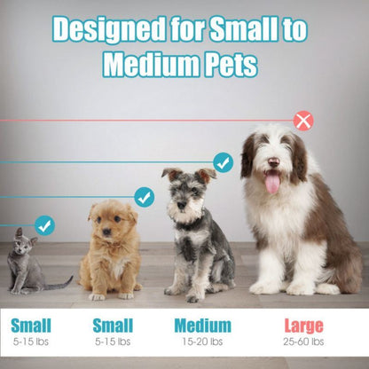 Pet Gate Dog Gate with 360° Flexible Hinge