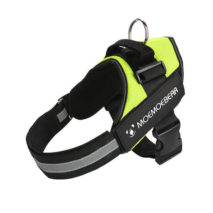 No Pull Pet Harness For Dog &amp; Cat; Adjustable Soft Padded Large Dog Harness With Easy Control Handle
