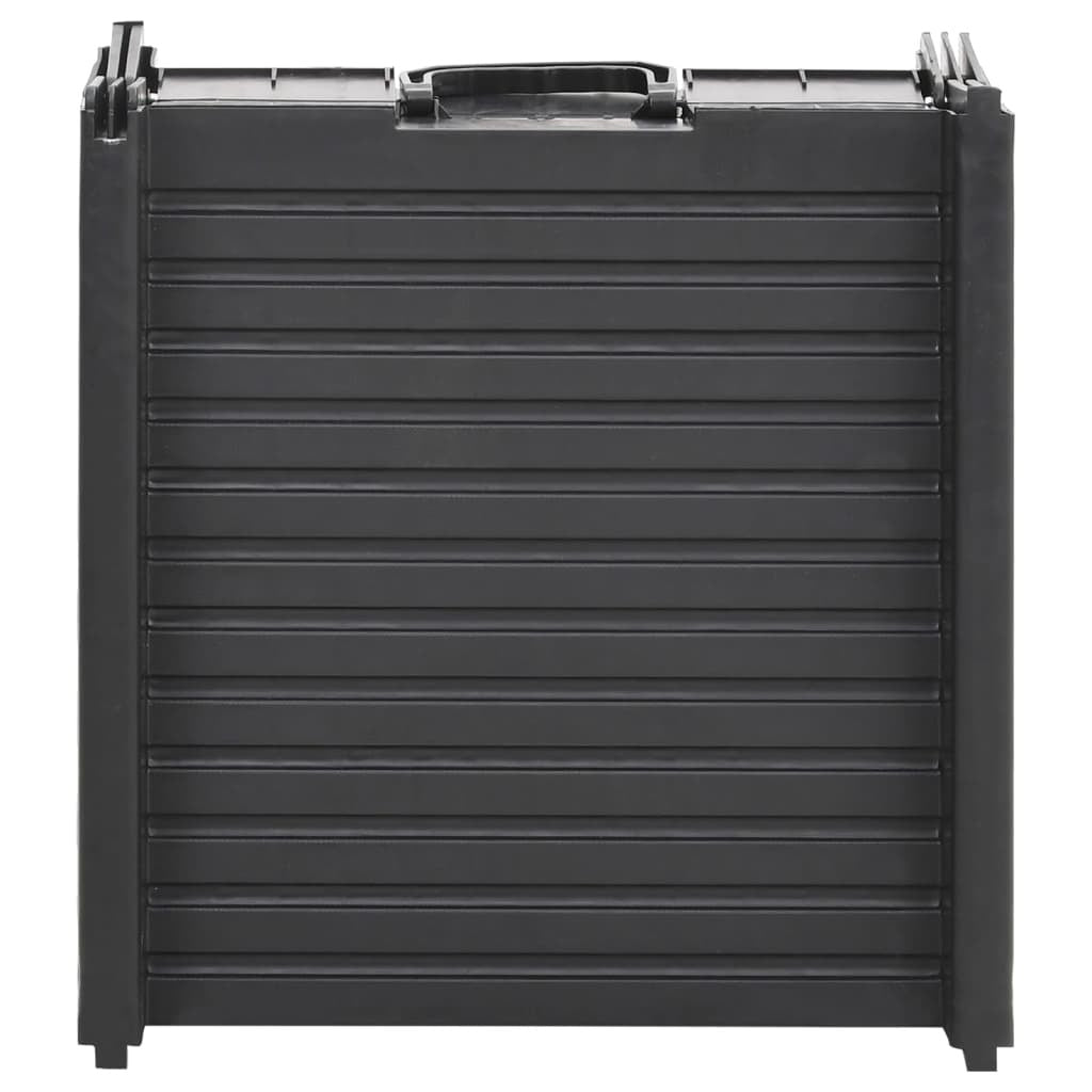 Folding Dog Ramp Black 60.2&quot;x15.7&quot;x4.9&quot; Plastic