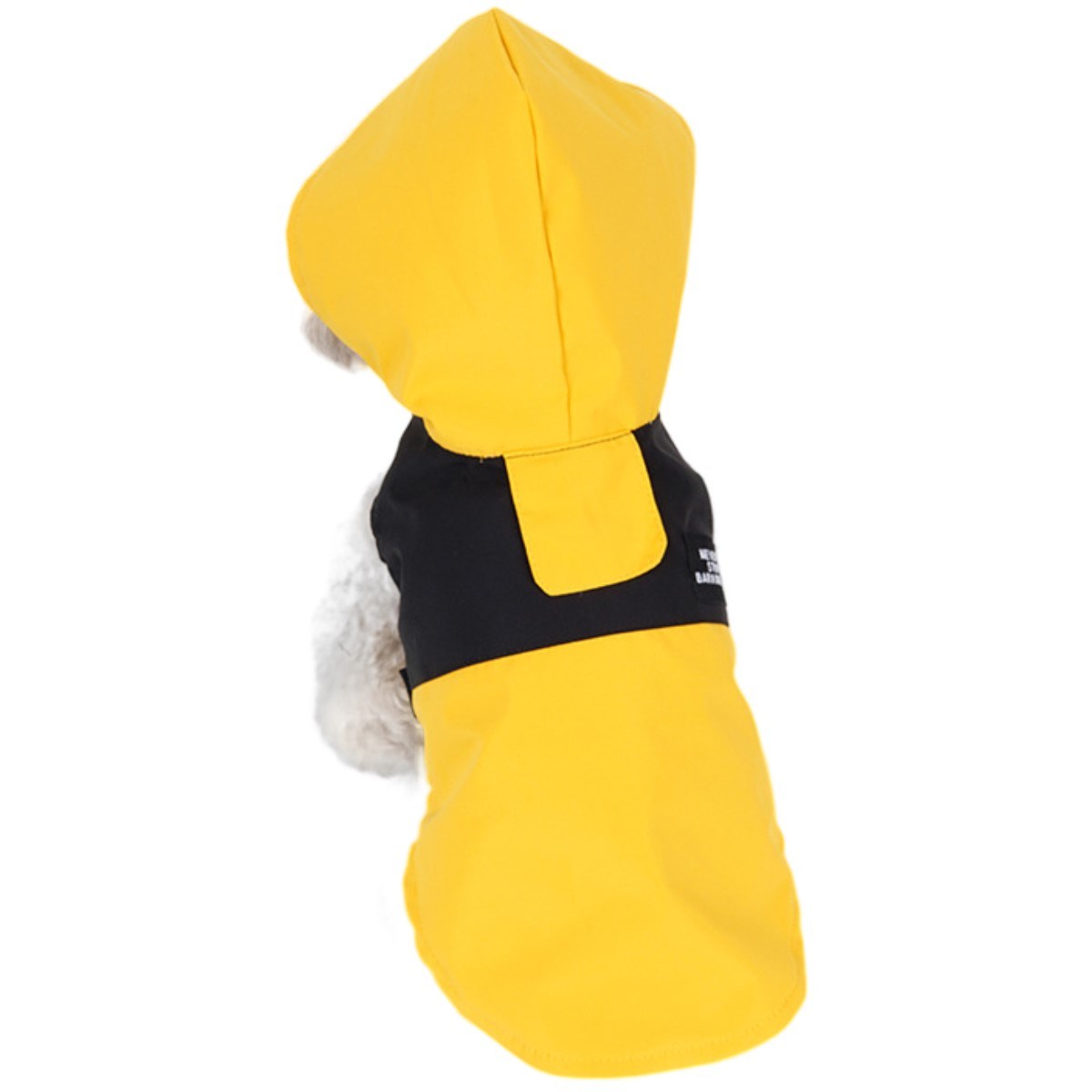 Dog Raincoat with Hood and Leash Hole, Adjustable Belly Strap, Reflective Strips, Lightweight Slicker Poncho Rain Jacket Coat for Small Medium Dogs and Puppies