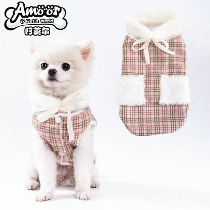 Winter Pet Clothes For Dog &amp; Cat; Warm Dog Sweater Cat Sweatshirt; Winter Dog Hoodie Pet Apparel