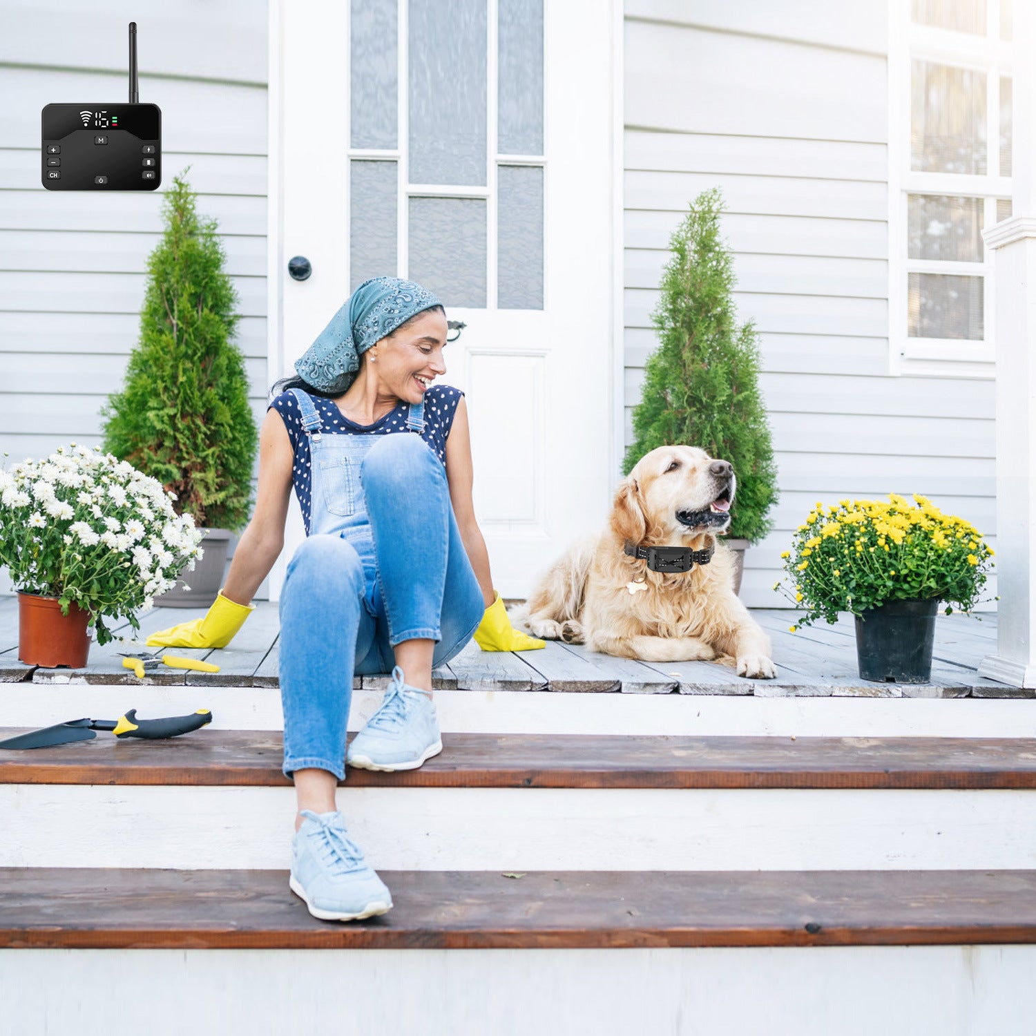 2 In 1 Wireless Electric Dog Fence Waterproof