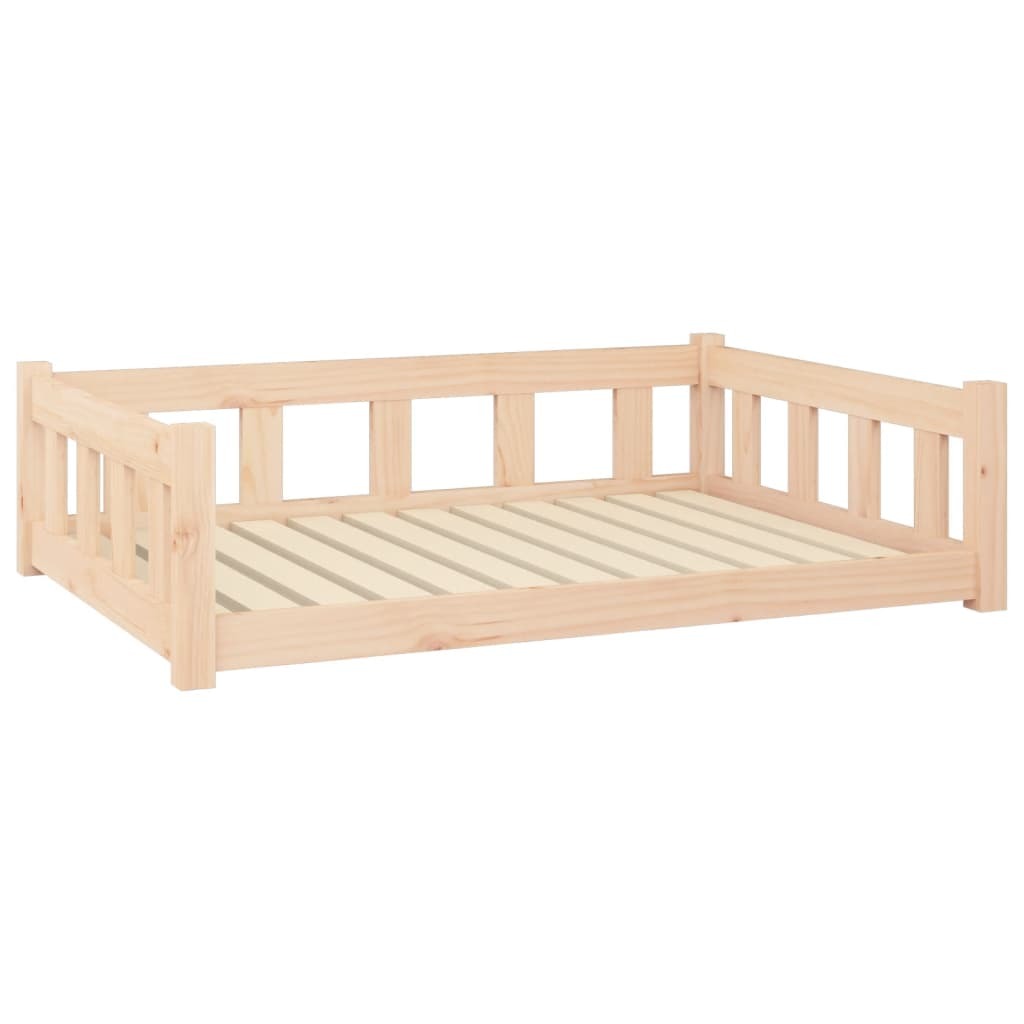 Dog Bed 41.5&quot;x29.7&quot;x11&quot; Solid Wood Pine