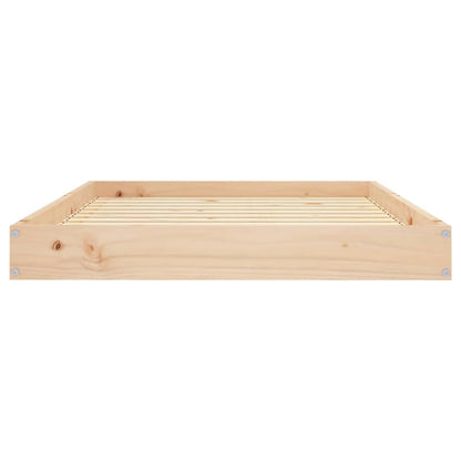 Dog Bed 40&quot;x29.1&quot;x3.5&quot; Solid Wood Pine