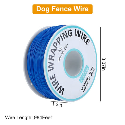 Electric Dog Fence System Pet Tone Shock Boundary Containment Water Resistant Collar Receiver For Small Medium Large Dog