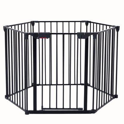 150&quot; Adjustable Safety Gate 6 Panels Play