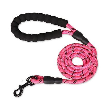 Pet Leash With Reflective &amp; Comfortable Padded Handle For Small; Medium And Large Dogs