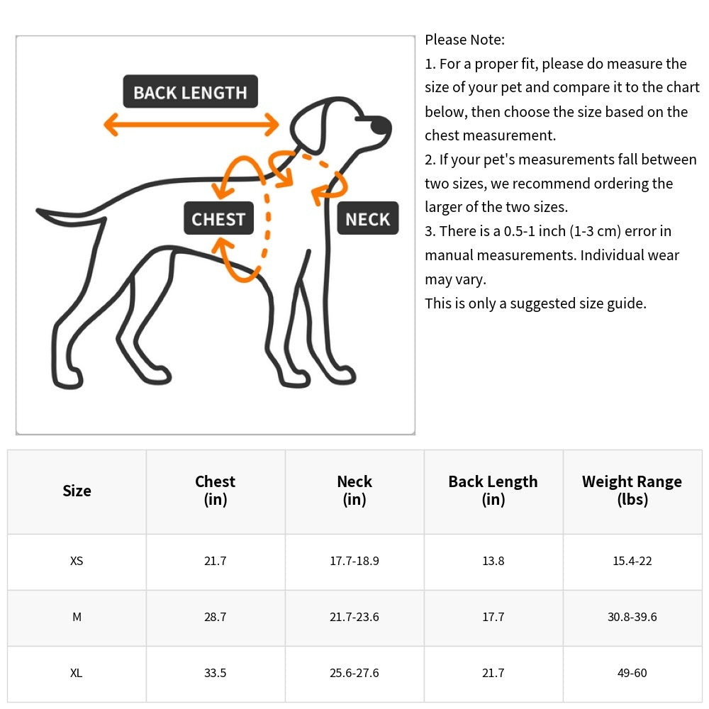 Warm Dog Cotton Coat/Sweater; Cold-Proof Clothes For Medium Large Dog; Dog Cotton Coat For Winter
