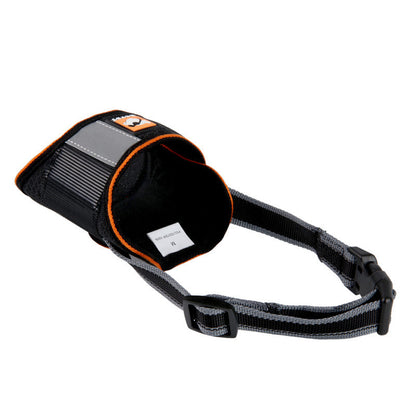 Velcro Dog Muzzle Adjustable Breathable Anti-Bite Anti-Bark Anti-Mouthful Cloth Muzzle