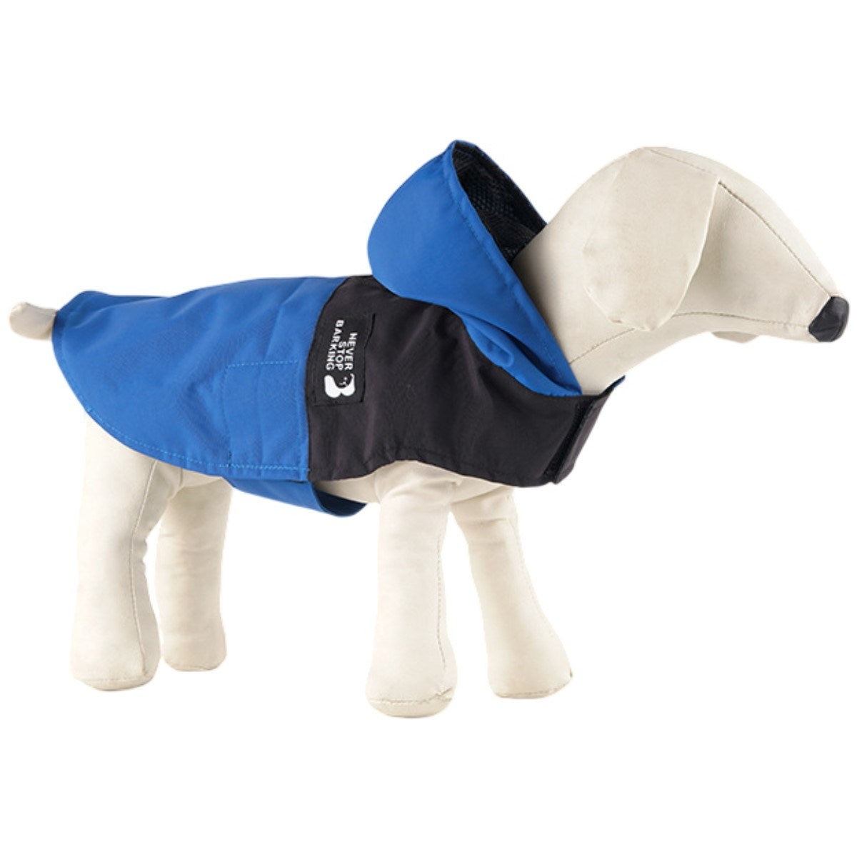 Dog Raincoat with Hood and Leash Hole, Adjustable Belly Strap, Reflective Strips, Lightweight Slicker Poncho Rain Jacket Coat for Small Medium Dogs and Puppies