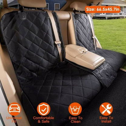 Waterproof Pet Car Seat Cover Protector for Cars/ Trucks/SUVs