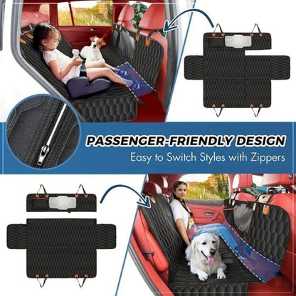 Waterproof Pet Car Seat Cover Protector for Cars/ Trucks/SUVs