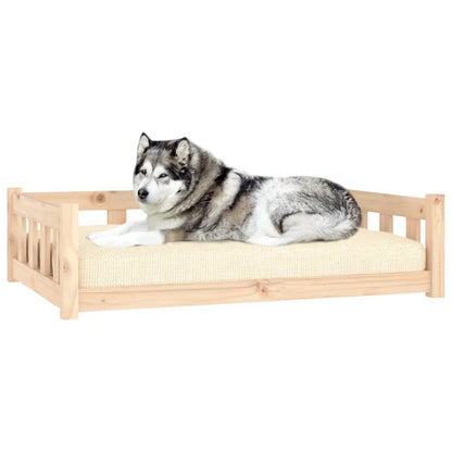 Dog Bed 41.5&quot;x29.7&quot;x11&quot; Solid Wood Pine