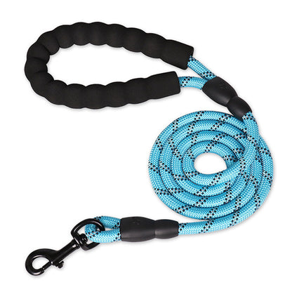 Pet Leash With Reflective &amp; Comfortable Padded Handle For Small; Medium And Large Dogs