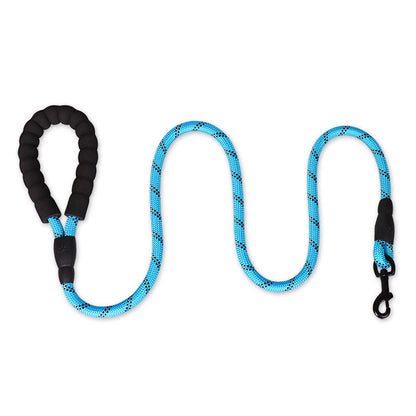 Pet Leash With Reflective &amp; Comfortable Padded Handle For Small; Medium And Large Dogs