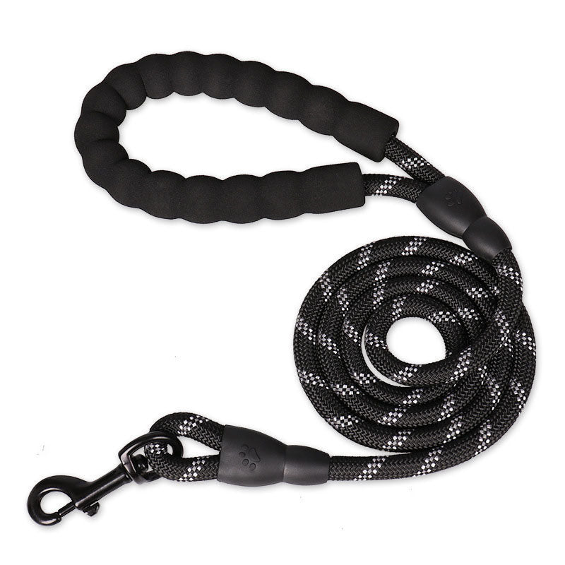 Pet Leash With Reflective &amp; Comfortable Padded Handle For Small; Medium And Large Dogs