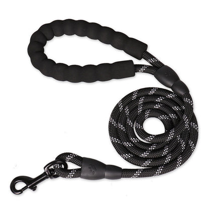 Pet Leash With Reflective &amp; Comfortable Padded Handle For Small; Medium And Large Dogs