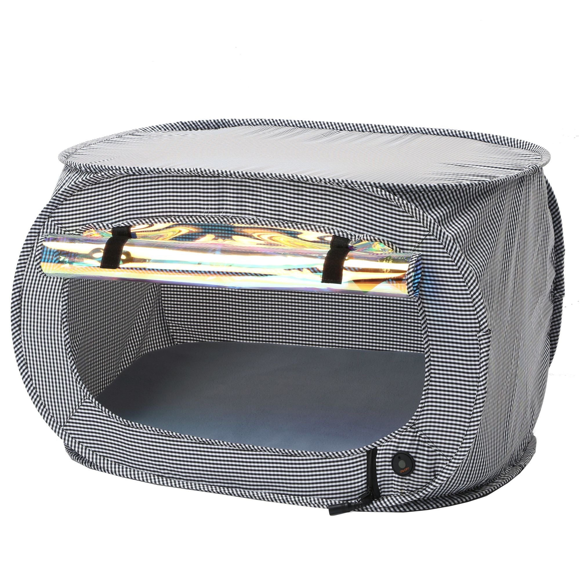 Pet Life &quot;Enterlude&quot; Electronic Heating Lightweight and Collapsible Pet Tent