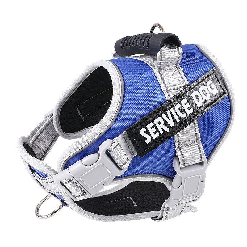 No Pull Service Dog Vest Harness For Dog &amp; Cat; Breathable Soft Dog Vest Harness For Outdoor Walking