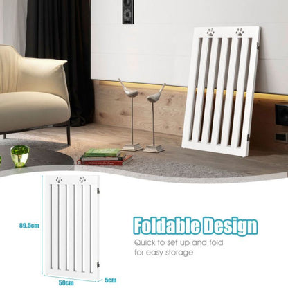 Pet Gate Dog Gate with 360° Flexible Hinge