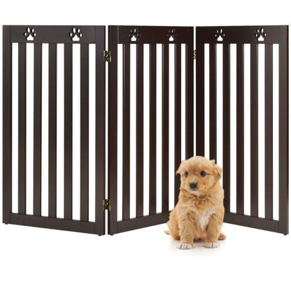 Pet Gate Dog Gate with 360° Flexible Hinge